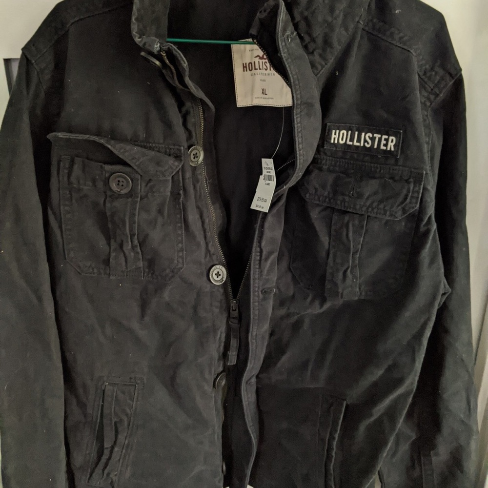 Hollister twill jacket